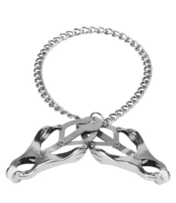 Steamy Shades - Nippelklemmen "Butterfly" mit Kette