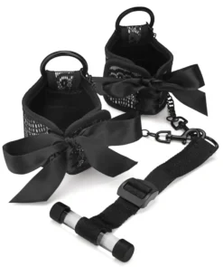 Steamy Shades - Over the Door Cuffs schwarz