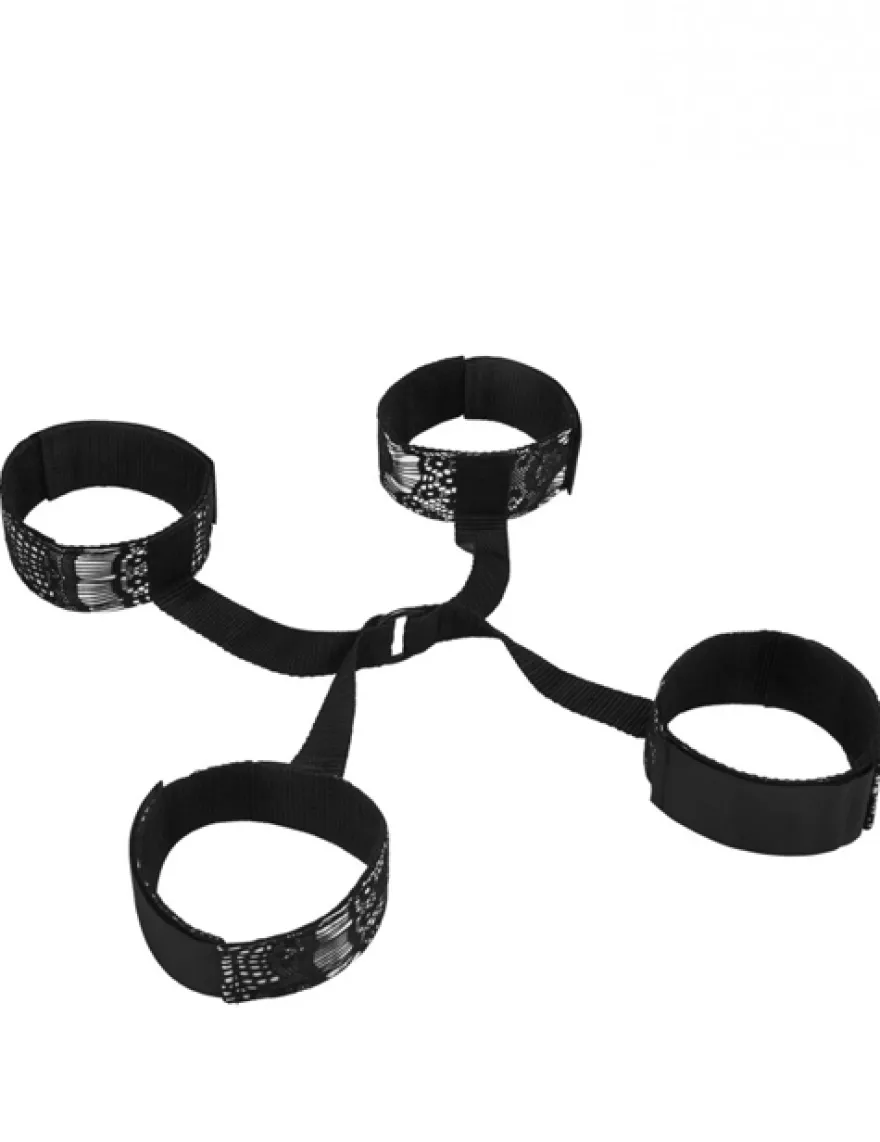 Steamy Shades - "Hog Tie" Fesselset für Hand- und Fußgelenke