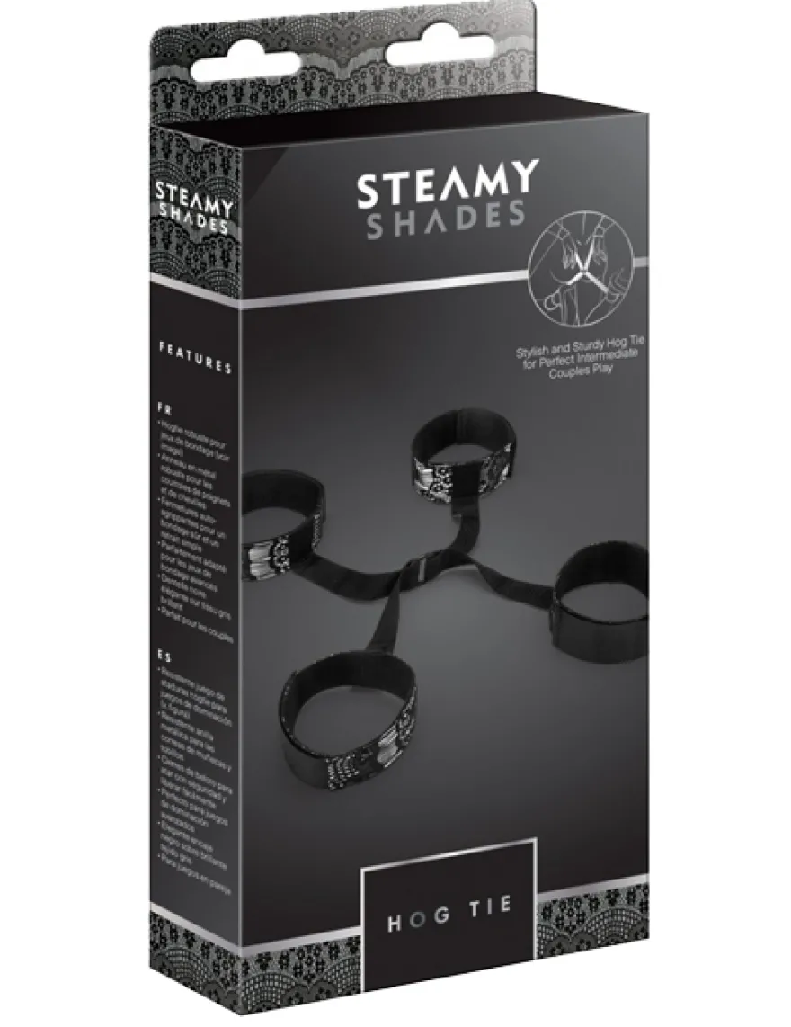Steamy Shades - "Hog Tie" Fesselset für Hand- und Fußgelenke