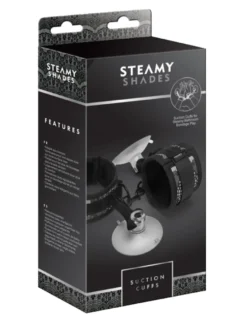 Steamy Shades - Suction Cuffs - Handfesseln mit Saugnapf