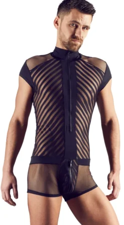 Svenjoyment - Body for Man mit Streifenmuster