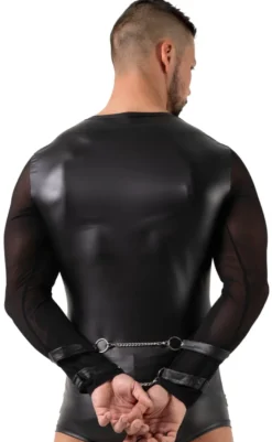 Svenjoyment - Bondage Langarm-Shirt schwarz