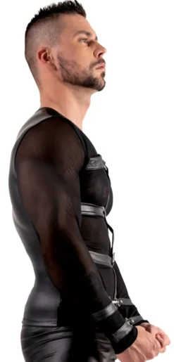 Svenjoyment - Bondage Langarm-Shirt schwarz