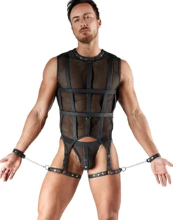 Svenjoyment - Bondage Set mit Harness und Jockstrap