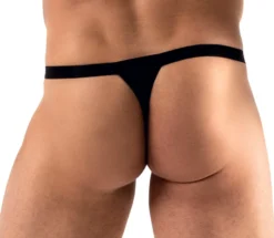 Svenjoyment - Glitzer String schwarz