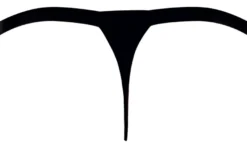 Svenjoyment - Glitzer String schwarz