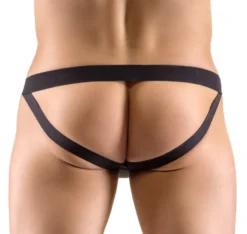 Svenjoyment - Herren Jock-Strap aus weichen dehnbarem Material in Neopren-Optik