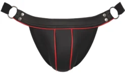 Svenjoyment - Herren Jock-Strap aus weichen dehnbarem Material in Neopren-Optik
