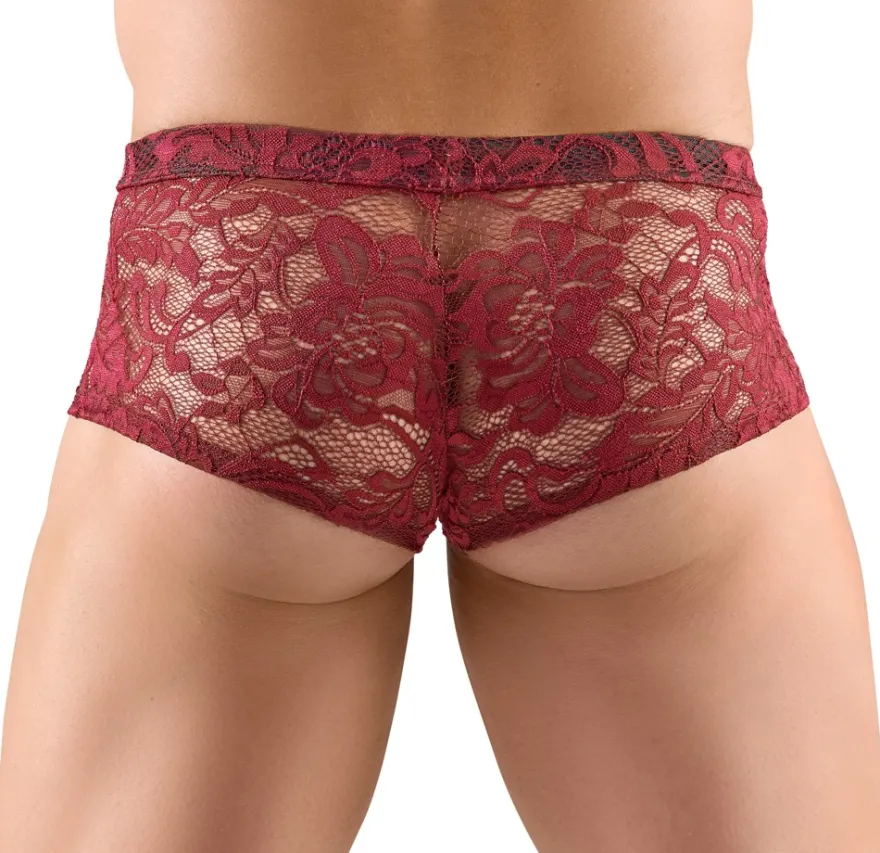 Svenjoyment - Herren Pants aus floraler Spitze