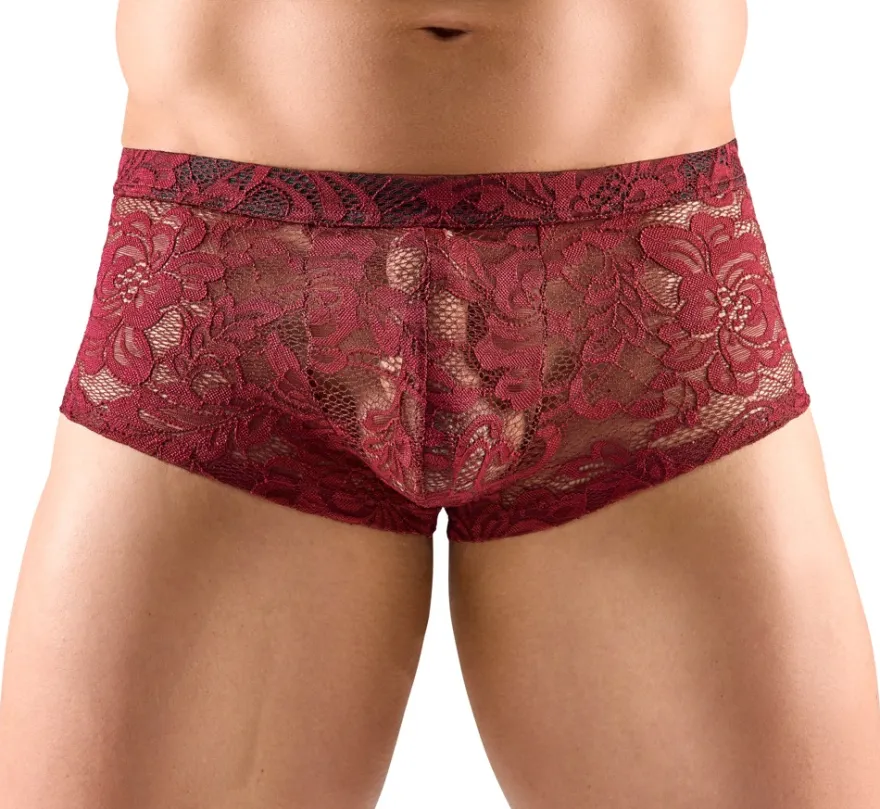 Svenjoyment - Herren Pants aus floraler Spitze