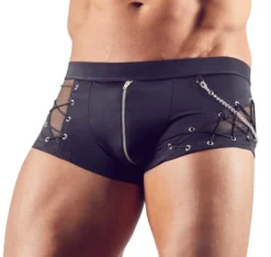 Svenjoyment - Herren Pants mit Schnürung & Reißverschluss