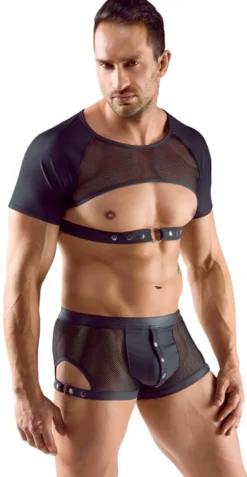 Svenjoyment - Herren Shirt mit Netz