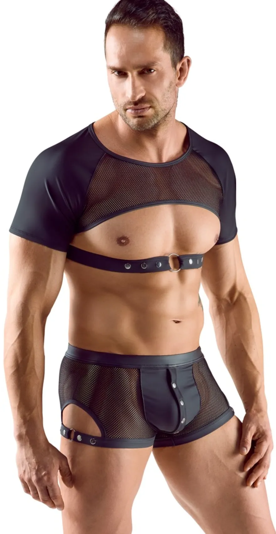 Svenjoyment - Herren Shirt mit Netz