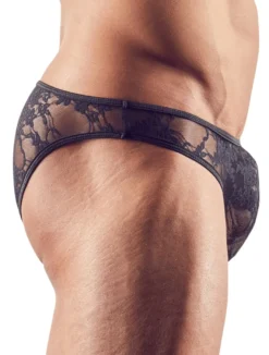 Svenjoyment - Herren Slip Spitze schwarz