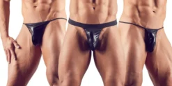 Svenjoyment - Herren Strings 3er schwarz