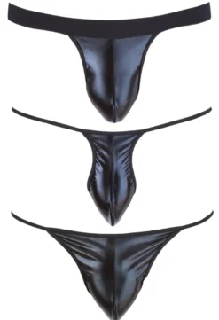 Svenjoyment - Herren Strings 3er schwarz