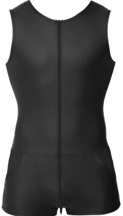 Svenjoyment - Mattlook Herren-Overall aus dehnbarem Material mit Reißverschluss