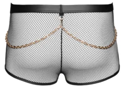 Svenjoyment - Netz Pants mit Reißverschluss