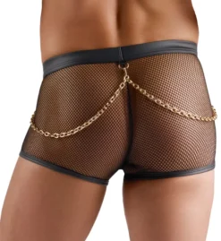 Svenjoyment - Netz Pants mit Reißverschluss