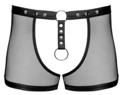 Svenjoyment - Ouvert Pants aus Netz