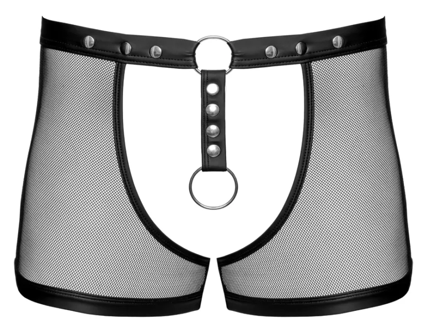 Svenjoyment - Ouvert Pants aus Netz
