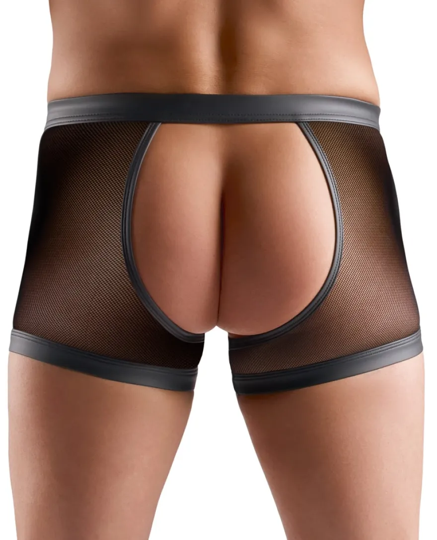 Svenjoyment - Ouvert Pants aus Netz