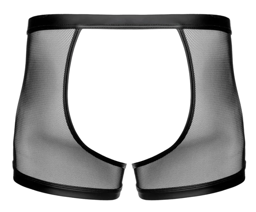 Svenjoyment - Ouvert Pants aus Netz