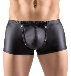 Svenjoyment - Pants im edlem Mattlook mit Reißverschluss