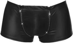Svenjoyment - Pants im edlem Mattlook mit Reißverschluss