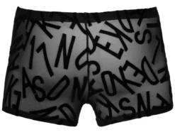 Svenjoyment - Pants mit Buchstabenprint schwarz
