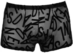 Svenjoyment - Pants mit Buchstabenprint schwarz