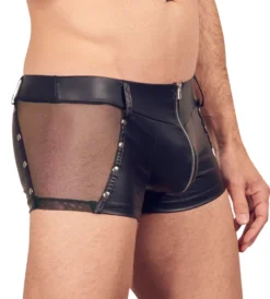 Svenjoyment - Pants mit Nieten und Netz