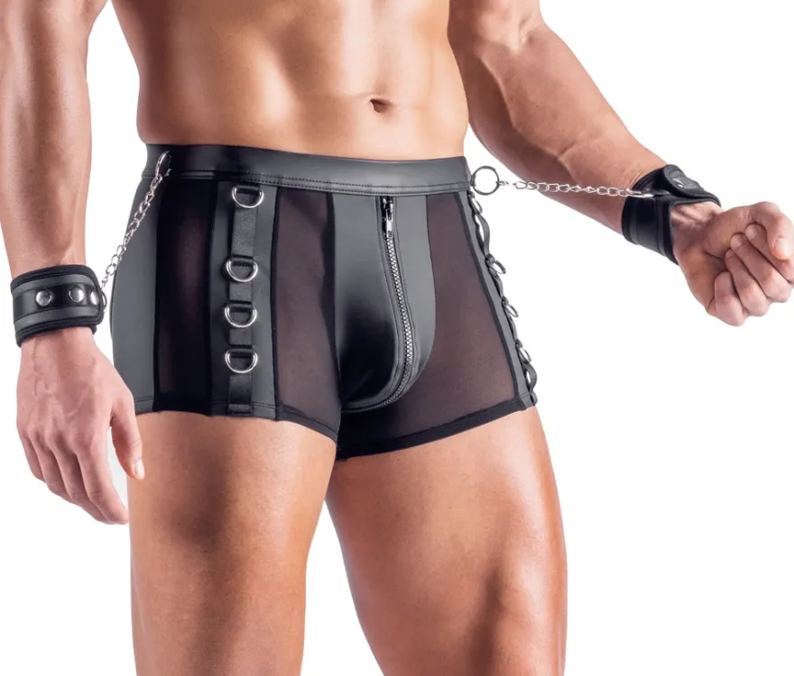 Svenjoyment - Po-frei Pants mit Handfessel