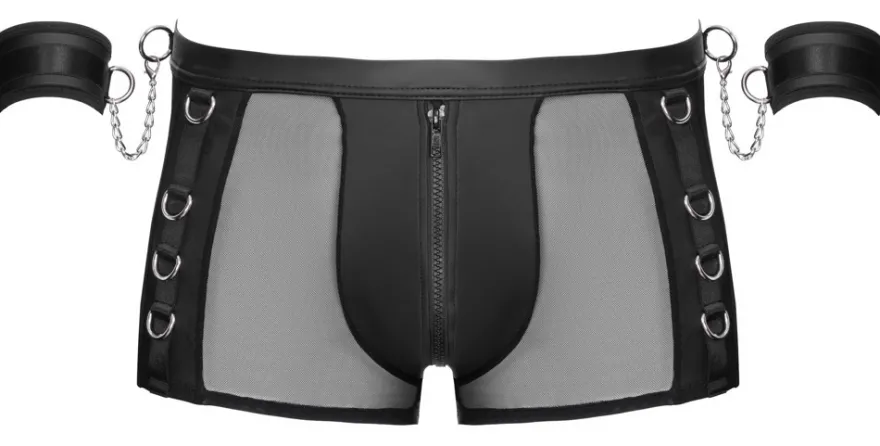 Svenjoyment - Po-frei Pants mit Handfessel