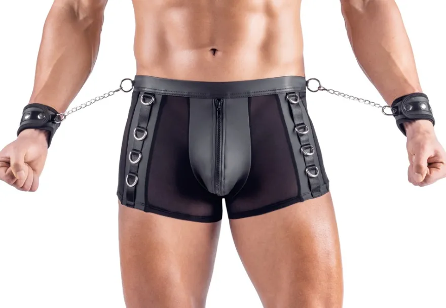 Svenjoyment - Po-frei Pants mit Handfessel