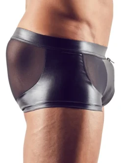 Svenjoyment - Powernet Pants mit Wetlook & Reißverschluss