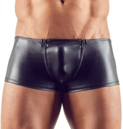 Svenjoyment - Wetlook Pants mit Reißverschlüssen