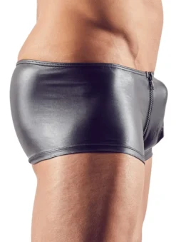Svenjoyment - Wetlook Pants mit Reißverschlüssen