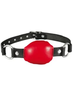XXdreamSToys - Leder-Mund-Knebel rot