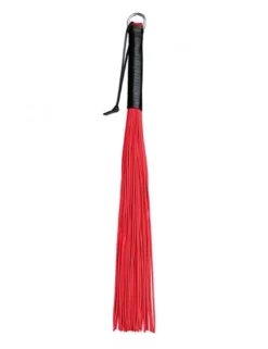 XXdreamSToys - Peitsche m. Ledergriff, rot