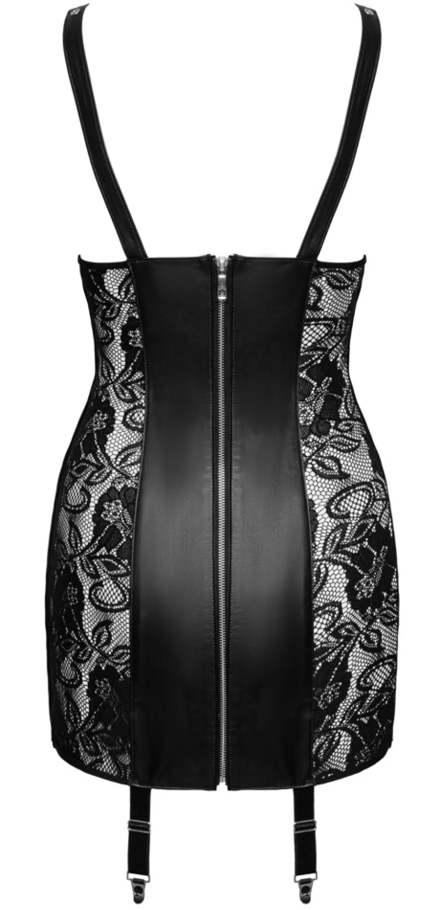 Zado - Busenfreies Minikleid aus feinstem Leder
