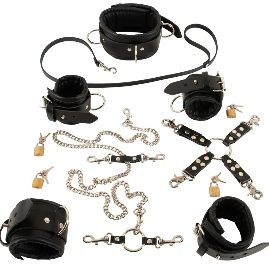 Zado - Fessel Set mit Halsband