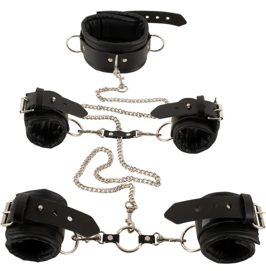 Zado - Fessel Set mit Halsband