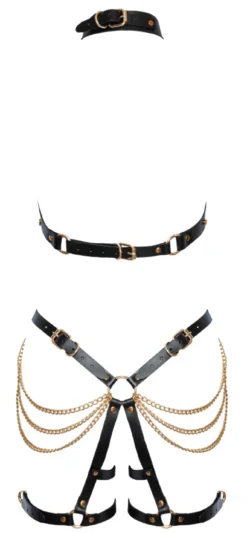 Zado - Harness Set aus Leder