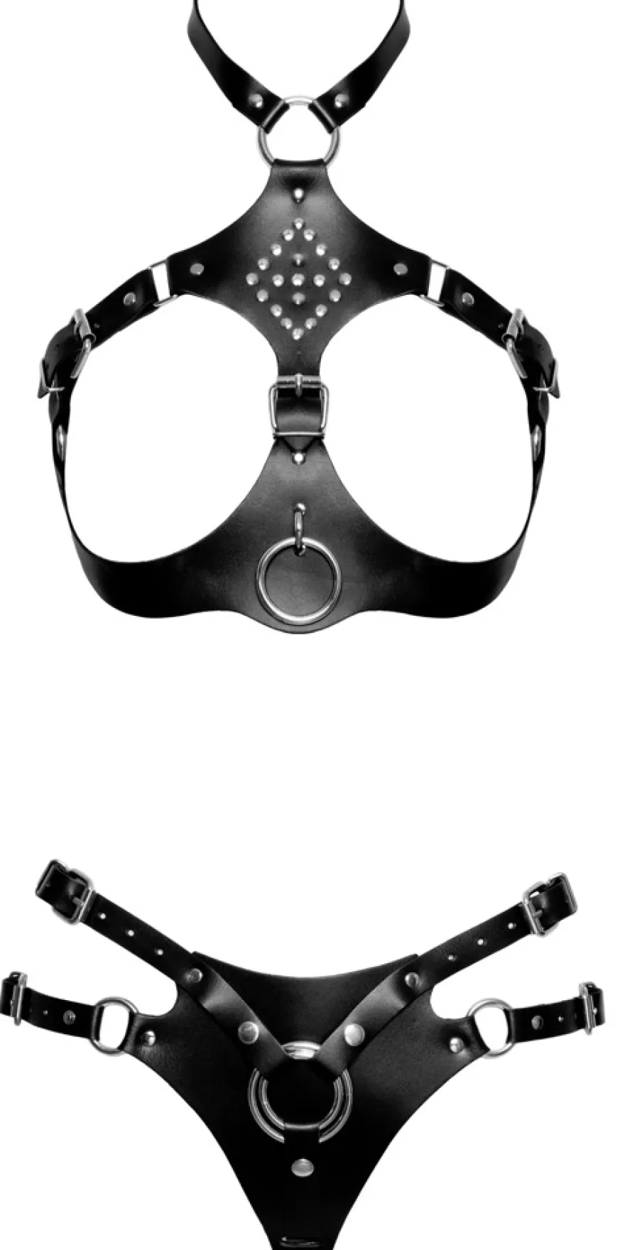 Zado - Harness Set aus Leder