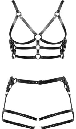 ZADO - Leder Harness Set für Männer