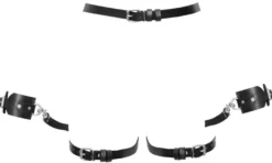 Zado - Leder Taillengurt mit Fesseln
