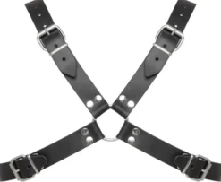 Zado - X Brust-Harness aus Leder