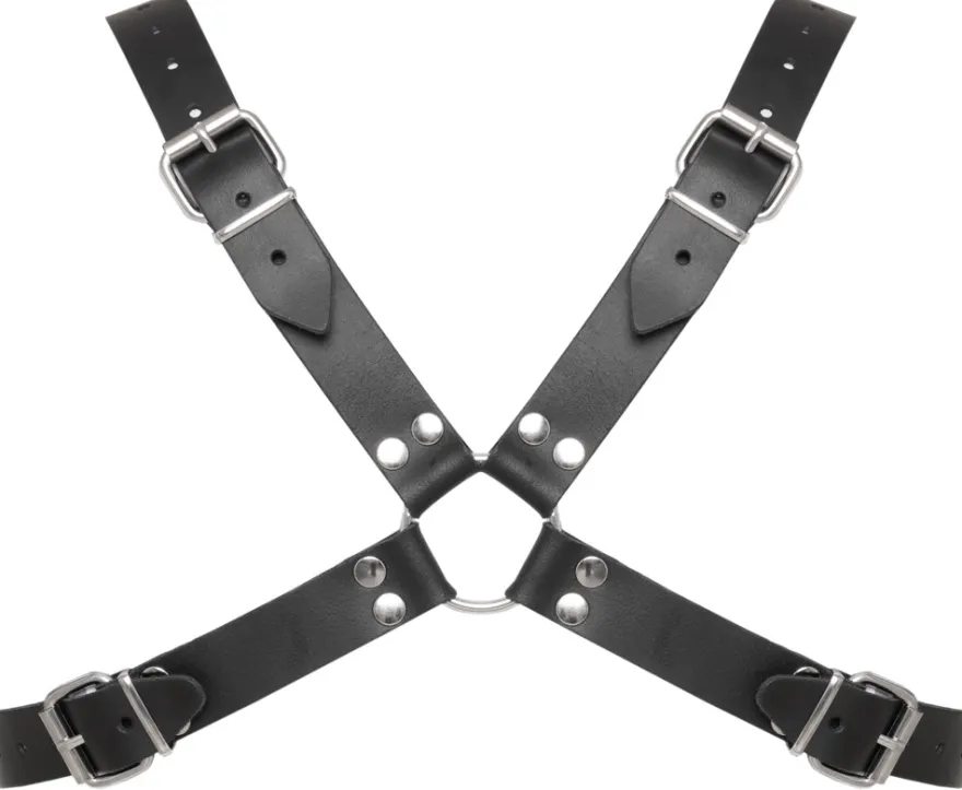 Zado - X Brust-Harness aus Leder